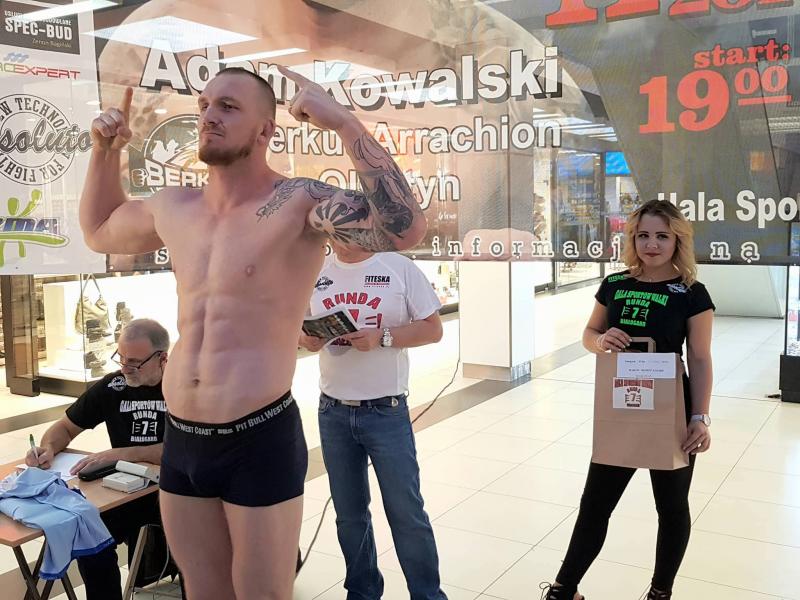 Gala Sportów Walki RUNDA 7 - Ważenie zawodników!