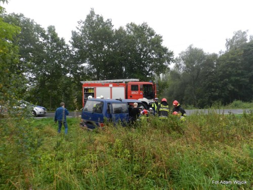 Wypadek koło Karlina
