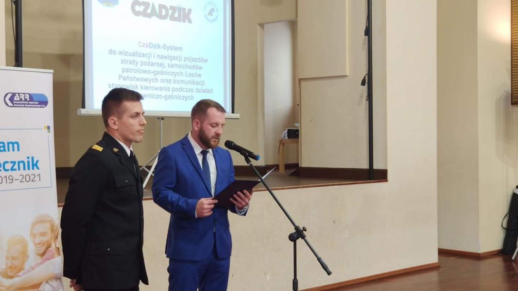 Tablety dla wszystkich jednostek OSP powiatu białogardzkiego - rusza system Czadzik.pl 