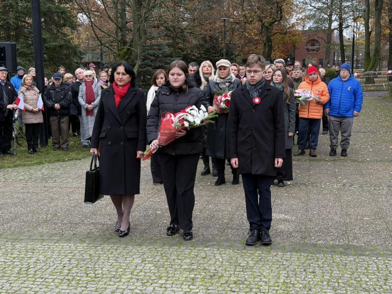 Wspólne świętowanie 107. rocznicy odzyskania niepodległości w Białogardzie