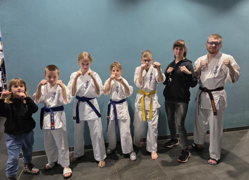 Medale dla białogardzkich karateków na Pucharze Karate Kyokushin w Świnoujściu 