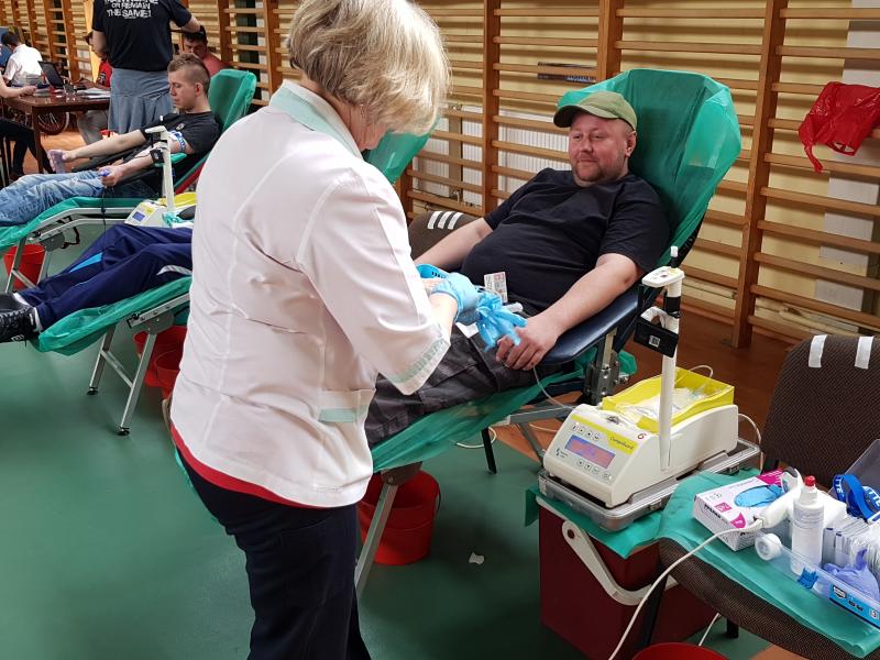 Motoserce 2018 w Białogardzie - zebrano 21,6 litra krwi! 