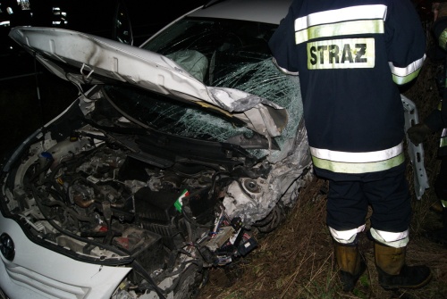 Wypadek koło Koziej Góry 