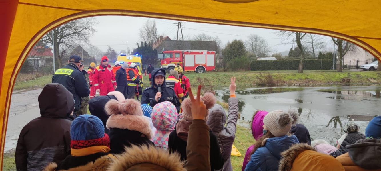 Bezpieczne ferie w gminie Karlino