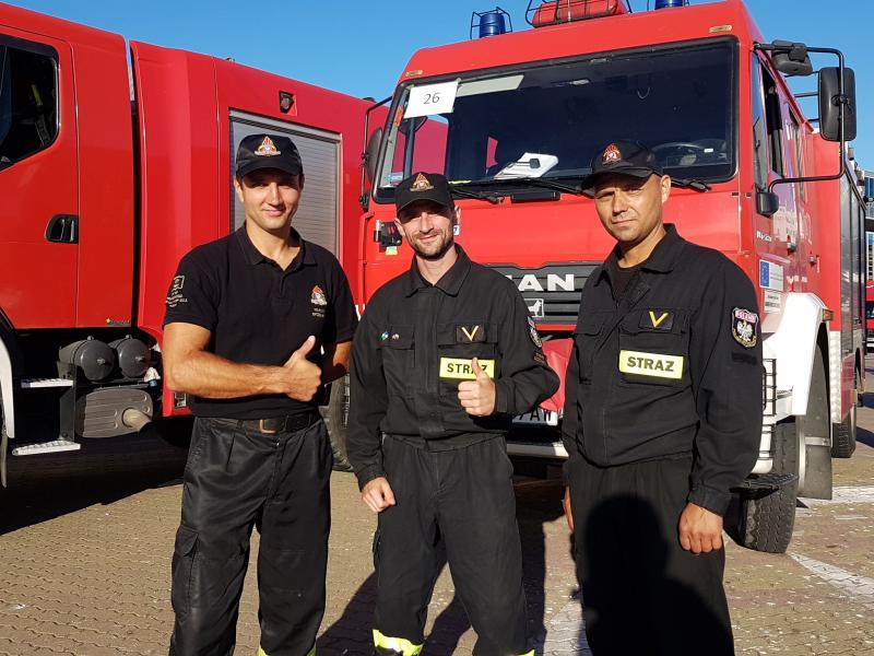 Powitanie strażaków Świnoujście i Białogard - duża porcja zdjęć!