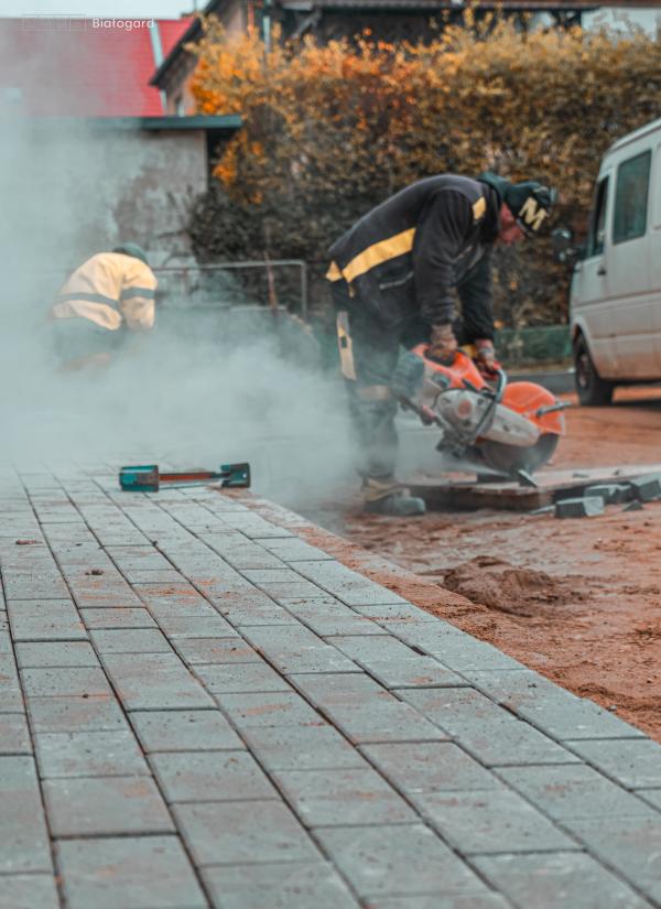  Trwają prace nad przebudową ul. Grunwaldzkiej