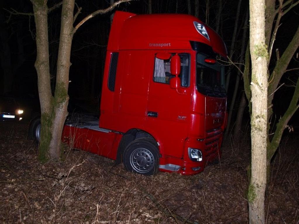 Policyjny pościg za ciężarówką