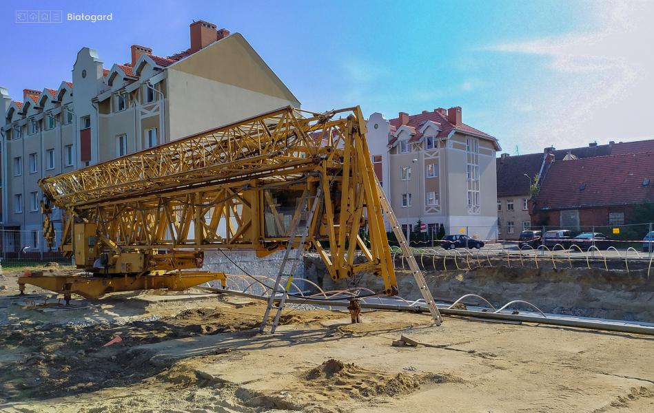 Budowa bloku mieszkalnego przy ul. Konopnickiej 