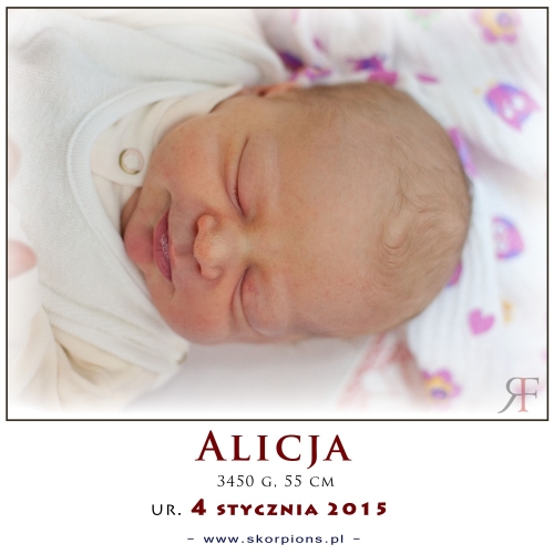 Białogardzkie Noworodki - STYCZEŃ 2015