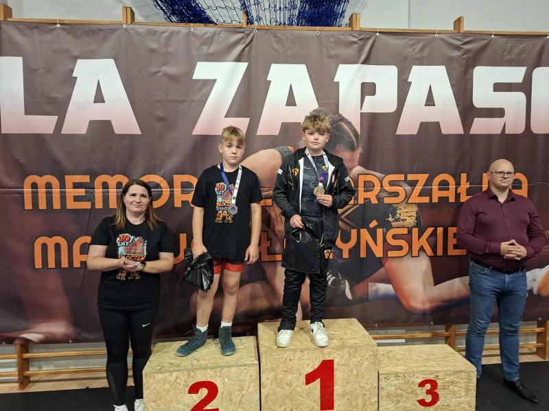 Udany weekend białogardzkich zapaśników