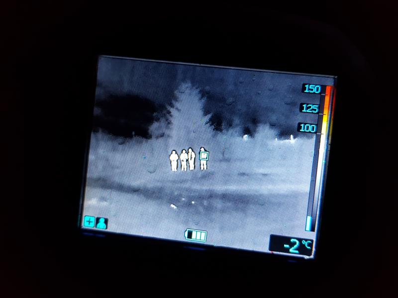 Kamera termowizyjna w OSP Tychowo  - wyrazy wdzięczności dla sponsorów.  