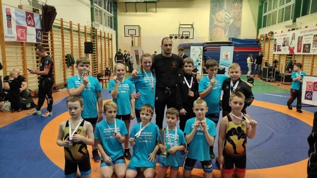 Białogardzcy zapaśnicy na podium