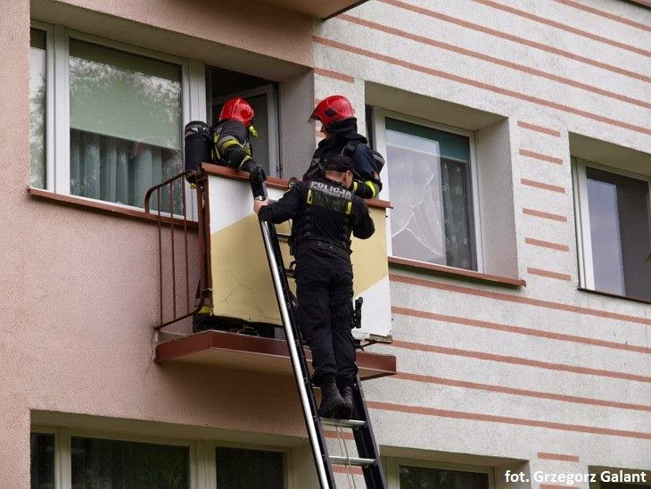 Pożar w Białogardzie