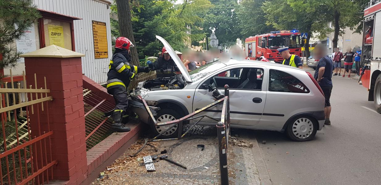 Poważny wypadek w centrum Białogardu 
