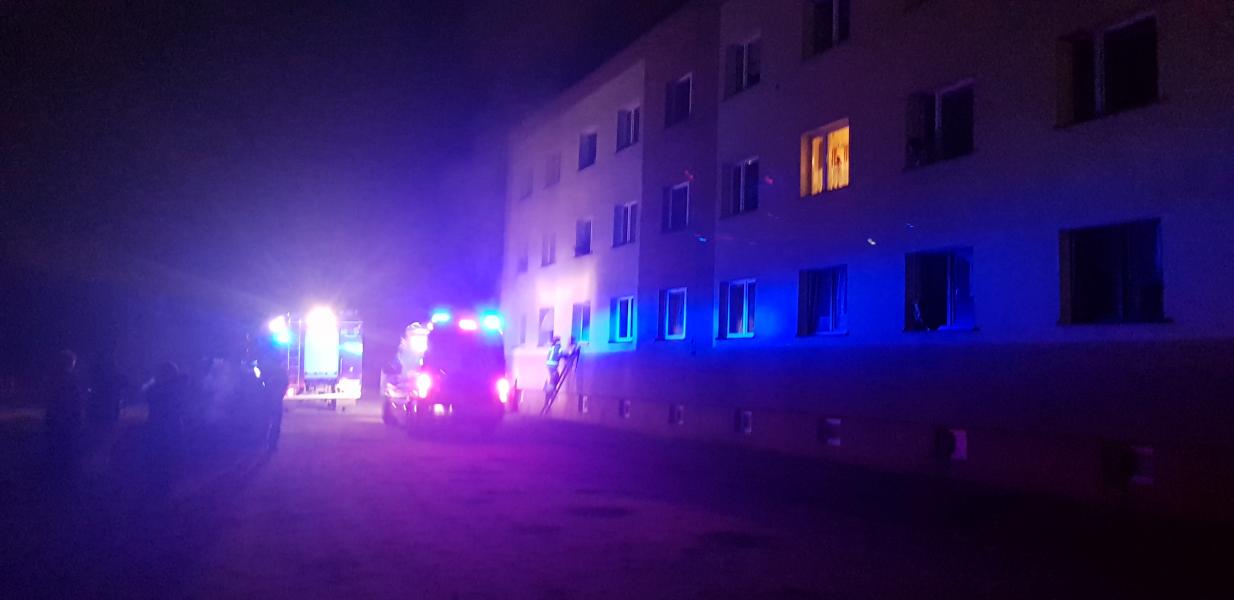 Tragiczny finał pożaru w bloku przy ul. Moniuszki w Białogardzie 
