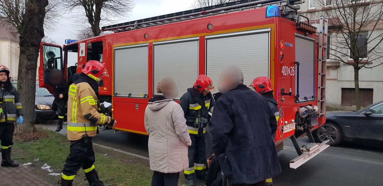 Potrącenie starszej kobiety w Białogardzie 