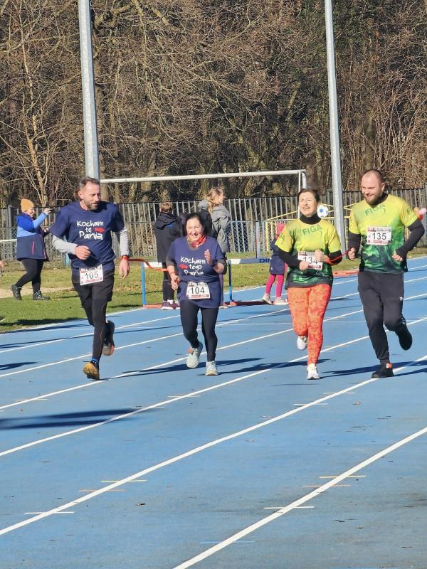 Bieg Walentynkowy zorganizowany przez Stowarzyszenie Figa
