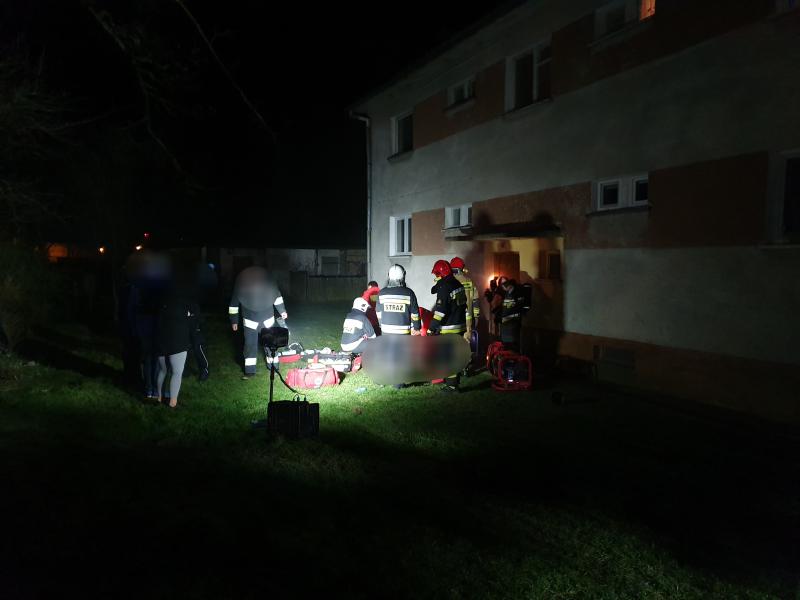 Tragiczny finał pożaru w Pobłociu Wielkim - śmierć poniosły dwie osoby! 