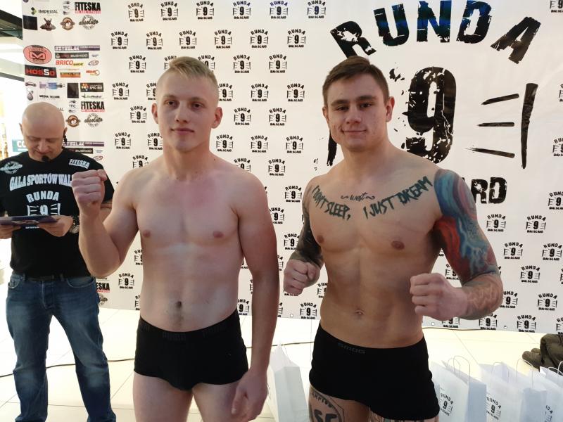Gala sportów walki Runda 9 - oficjalne ważenie zawodników. Fotorelacja! 