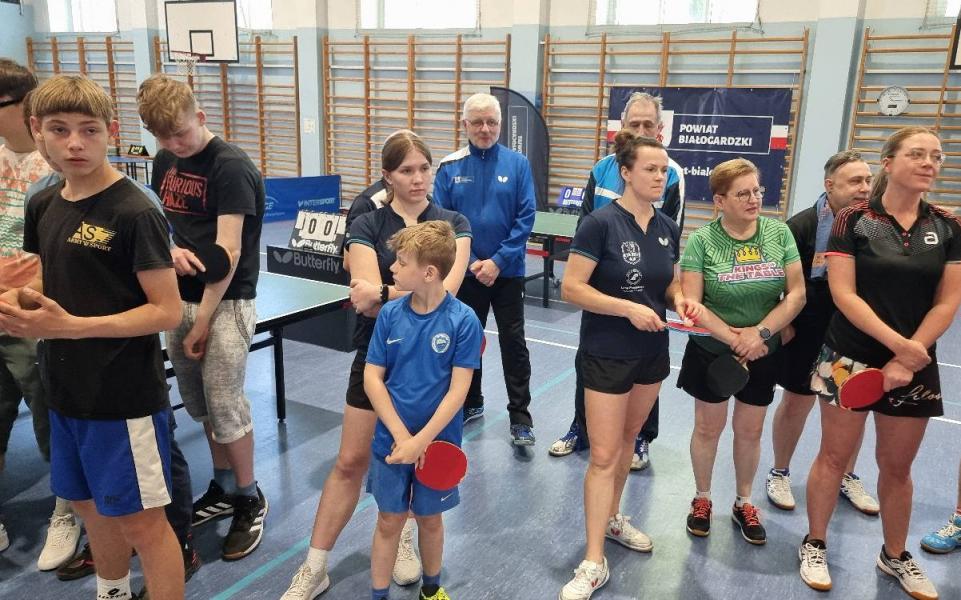 Turniej Tenisa Stołowego o Puchar Starosty Białogardzkiego