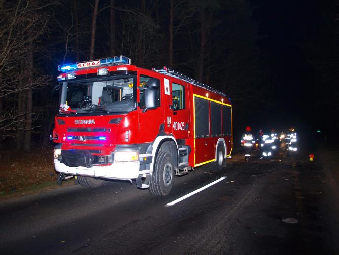 Wypadek pod Białogardem  - Opel wypadł z drogi! 