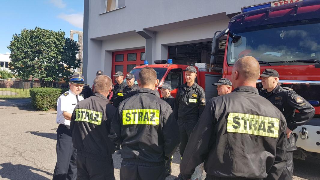 Powitanie strażaków Świnoujście i Białogard - duża porcja zdjęć!