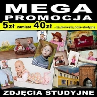 Zdjęcia studyjne dla dzieci 