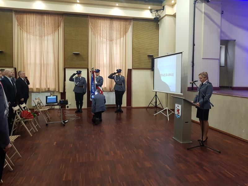 Odprawa Służbowa  i pożegnanie Komendanta Powiatowego Policji w Białogardzie - obszerna fotorelacja.