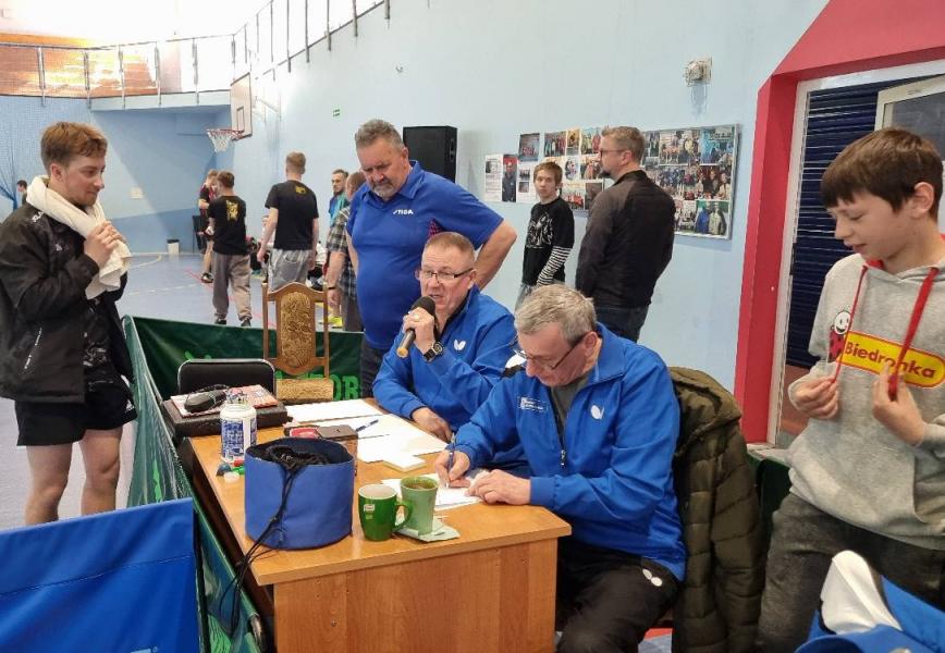 Turniej Tenisa Stołowego o Puchar Starosty Białogardzkiego