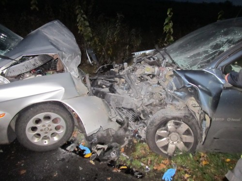 Wypadek koło Pomianowa 