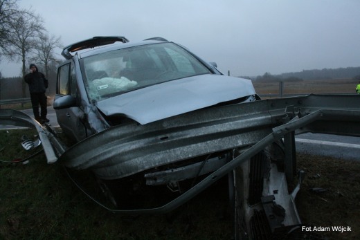 Wypadek na wyjeździe z Białogardu