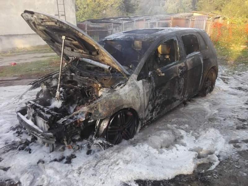 Podpalił auto sąsiada warte 70tys zł  - sprawca został zatrzymany.
