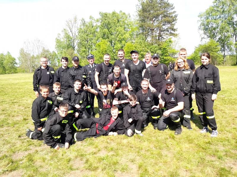 Zawody sportowo  - pożarnicze zakończył strażacki piknik.