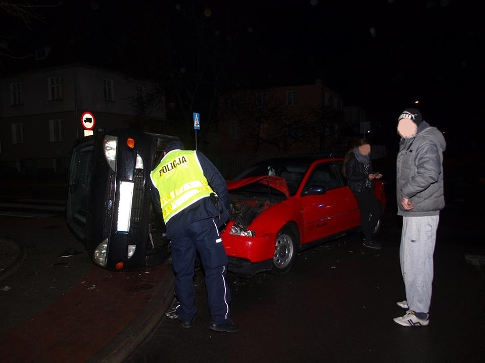 Kolizja w Białogardzie 