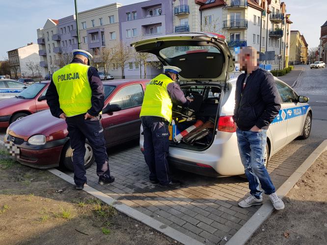 Akcja trzeźwość w Białogardzie  - 27 latek wydmuchał 1,5 promila. 