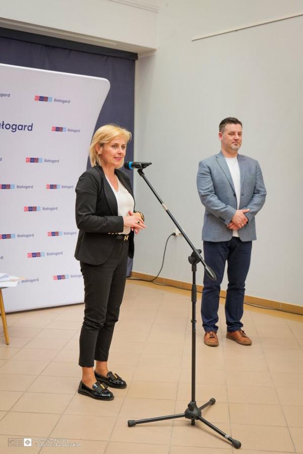 Uroczyste rozdanie nagród w konkursie na Ozdobę Wielkanocną.