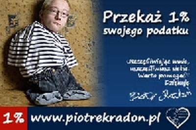 Przekaż 1 procent dla Piotra 