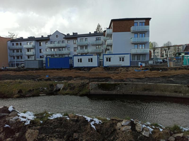 Trwają prace nad remontem Zaułka Drzewnego w Białogardzie