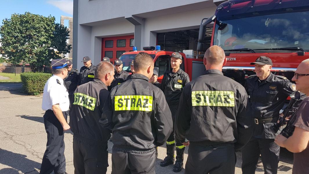 Powitanie strażaków Świnoujście i Białogard - duża porcja zdjęć!