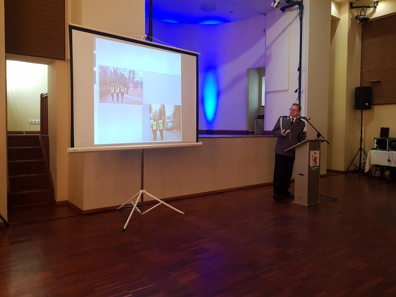 Odprawa Służbowa  i pożegnanie Komendanta Powiatowego Policji w Białogardzie - obszerna fotorelacja.