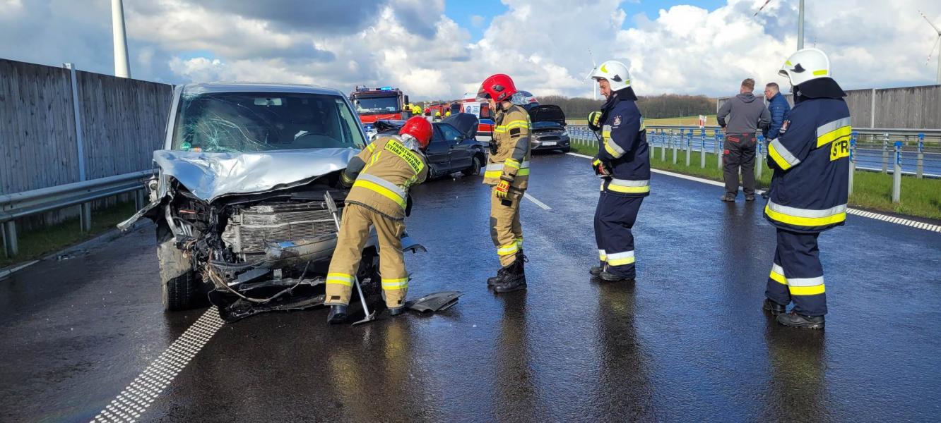 CIĘŻKO RANNY STRAŻAK Z BIAŁOGARDU
