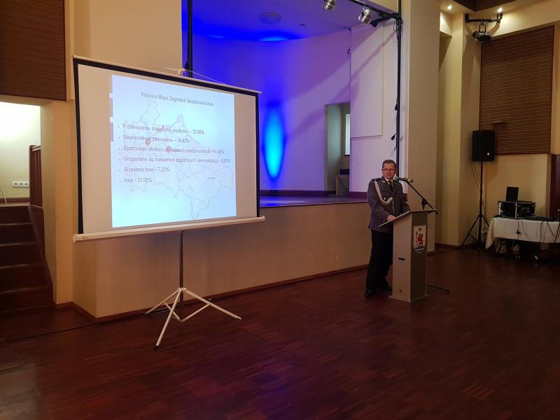 Odprawa Służbowa  i pożegnanie Komendanta Powiatowego Policji w Białogardzie - obszerna fotorelacja.