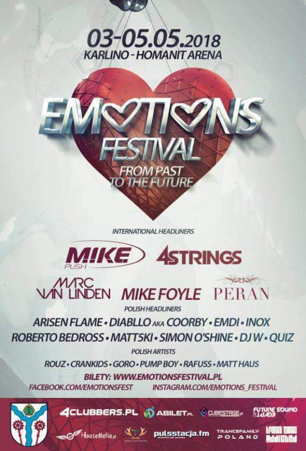 EMOTIONS FESTIVAL  - wielkie muzyczne wydarzenie już niebawem w Karlinie! 
