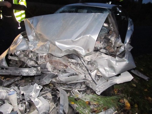 Wypadek koło Pomianowa 