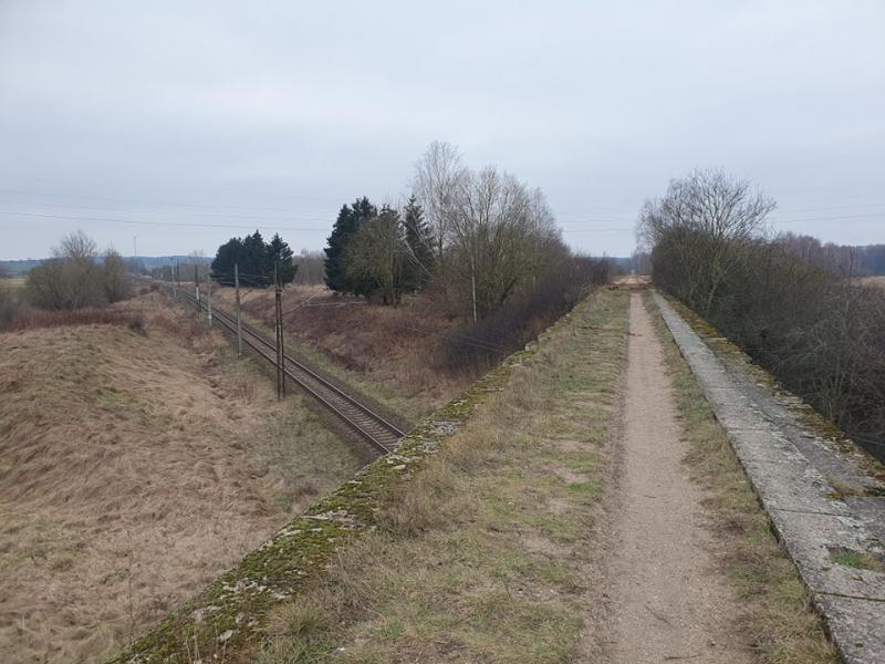 Budowa ścieżki rowerowej w Białogardzie. 