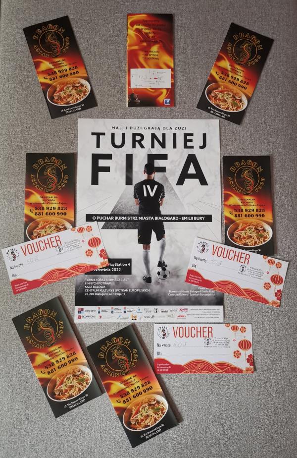 IV Białogardzki Turniej FIFA - Mali i Duzi grają dla Zuzi. 