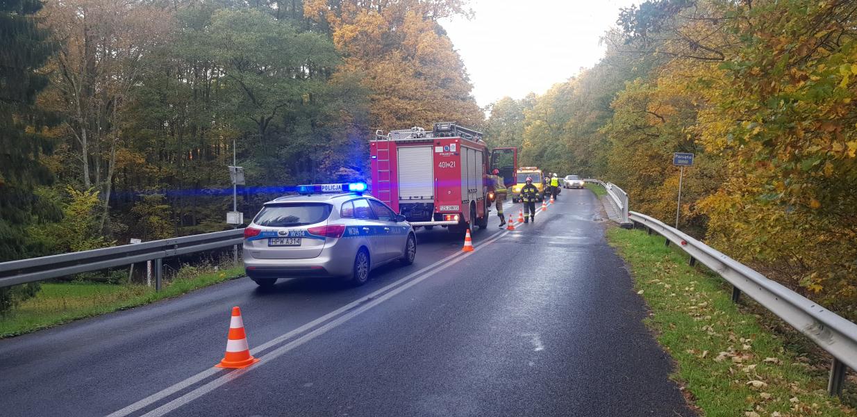 Dachowanie pod Tychówkiem - 40 latek ukarany mandatem karnym!