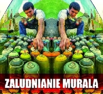 ZALUDNIANIE MURALA - Nowe graffiti w Białogardzie