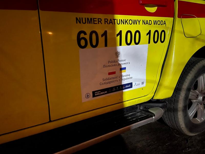 Ratownicy z powiatu Białogardzkiego wyruszyli na granicę Polsko – Ukraińską 