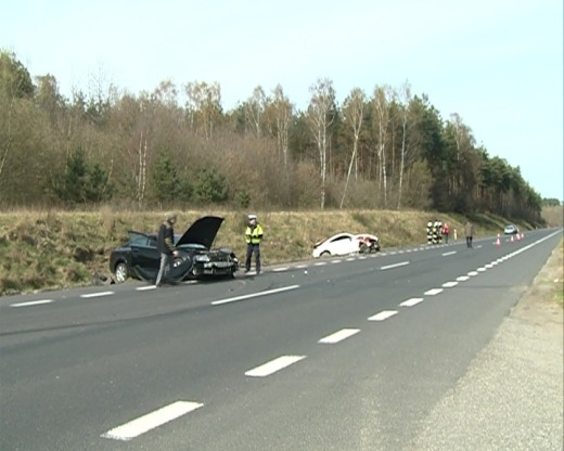 Tirówka przyczyną wypadku? - ZDJĘCIA